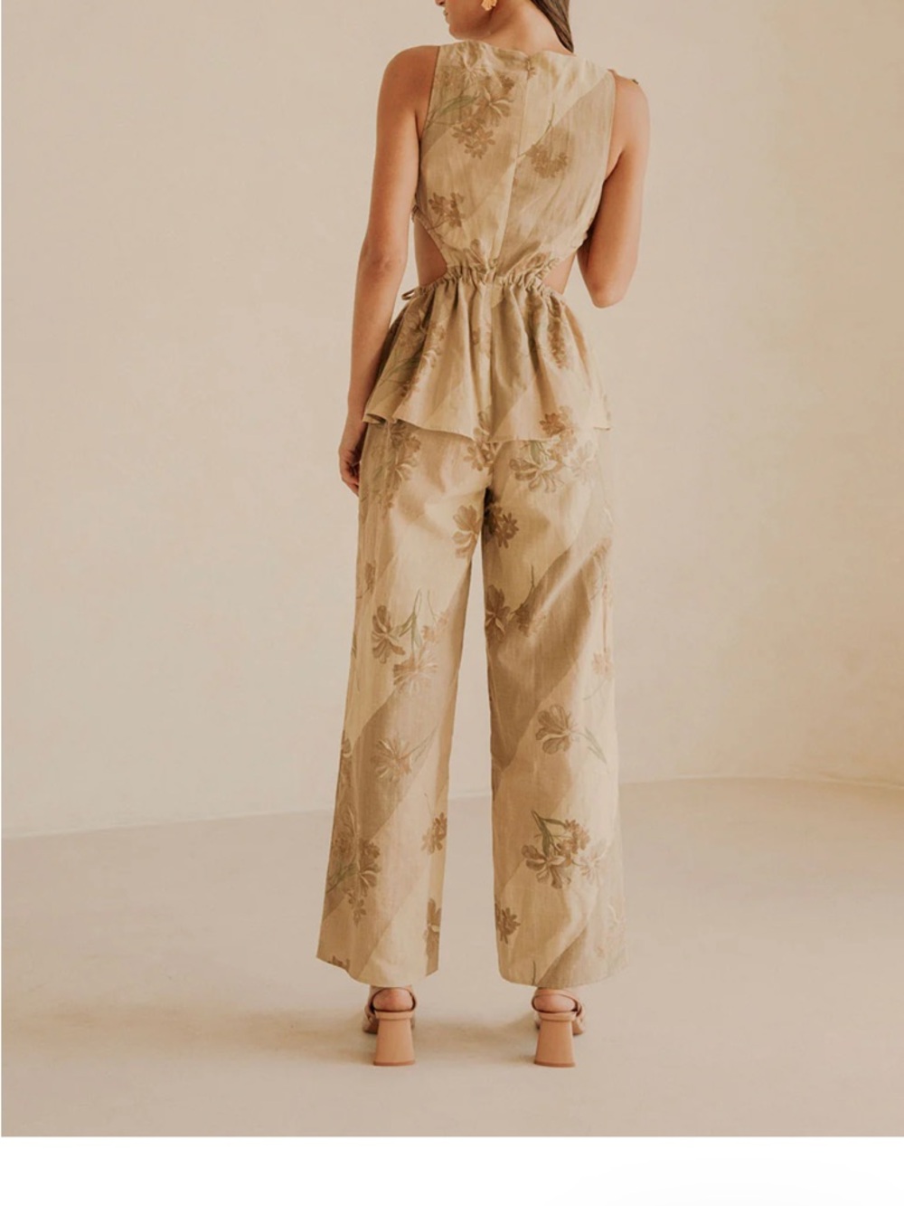 Gorgeous cotton jumpsuit by Sabo - Picture 3 of 6